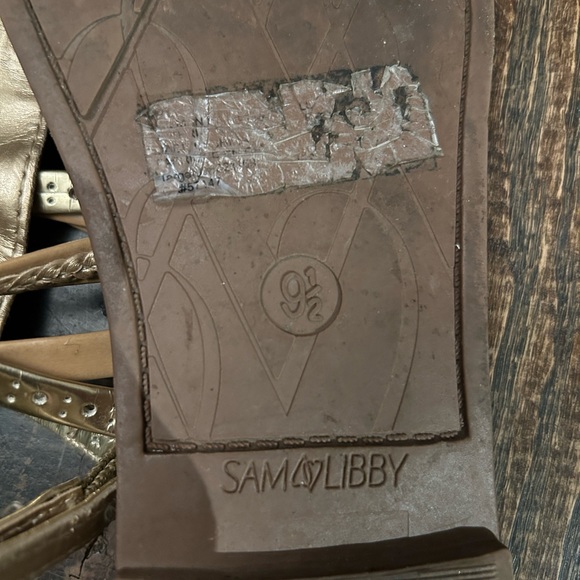 Women’s Sam & Libby Sandal Sz 9.5 - Picture 6 of 6